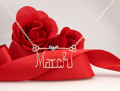 Jewelry Personalized on Personalized Necklace  Personalized Gold Anklet  Personalized Bracelet