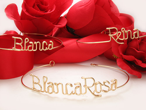 Bracelet Personalized wire anklet