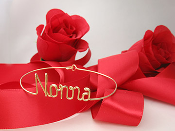 Gold Wire Bracelet