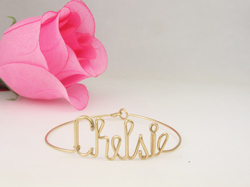 Bracelet Gold Wire