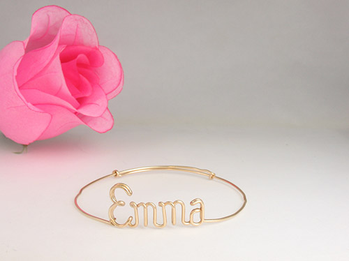 Bracelet Gold Wire