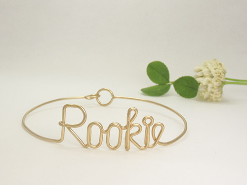 Bracelet Gold Wire