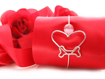 Heart-Dog-Bone-Bracelet  * Click & Order