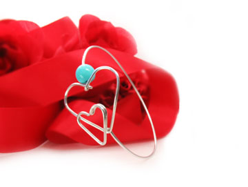 Double-Two-Hearts-Bracelet-Bangle
