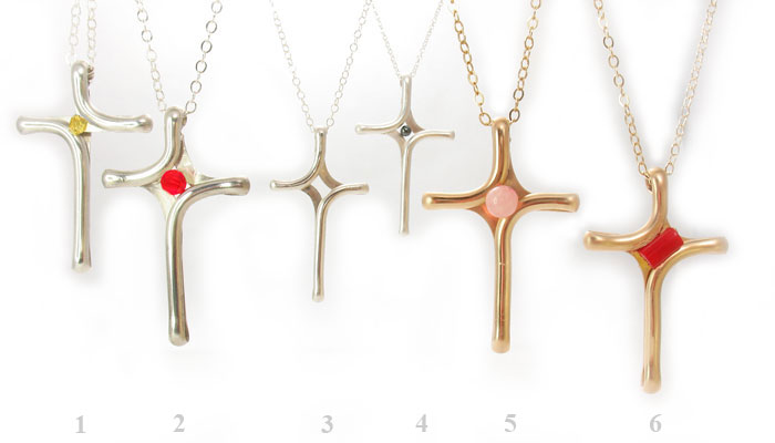 Crosses-gold-silver-pendants-Custom