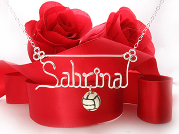 Volley ball charm 