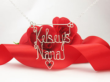 personalized name necklace