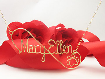 personalized name necklace