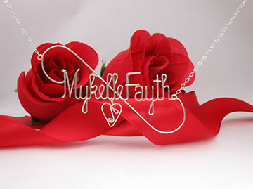personalized name necklace