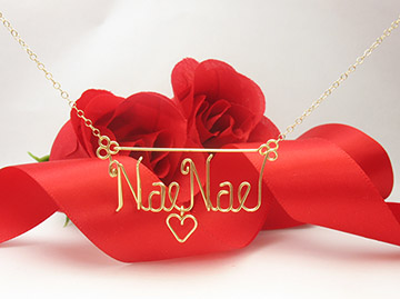 personalized name necklace 
