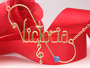 Gold Personalized Necklace
