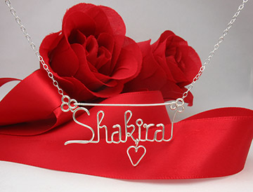 personalized name necklace 