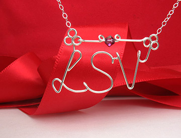Silver necklace