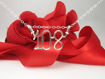 Silver necklace 