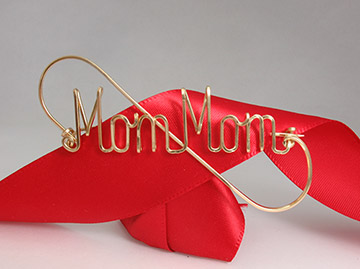 personalized name pin Wire Jewelry